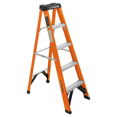 Escalera Fibra De Vidrio Tipo Ii 4 Peldaños