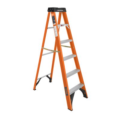 Escalera Fibra De Vidrio Tipo Ii 5 Peldaños