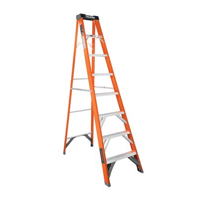 Escalera Tijera De Fibra De Vidrio Tipo Ii De 7 Peldaños