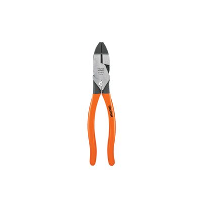 Pinza Para Electricista Con Ponchador 9"