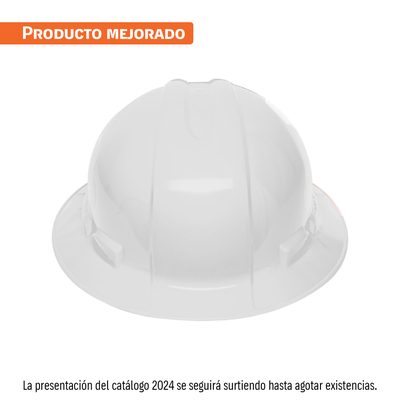 Casco Ala Ancha Blanco