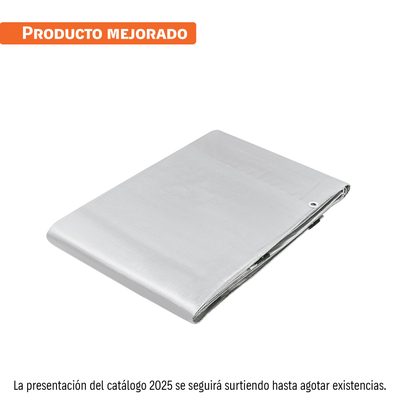 Lona Gris Reforzada 5x5