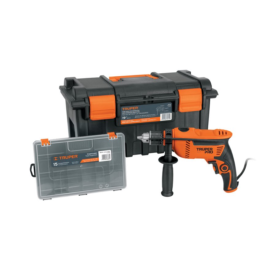 Rotomartillo 650w C Caja De Herramienta 1/2
