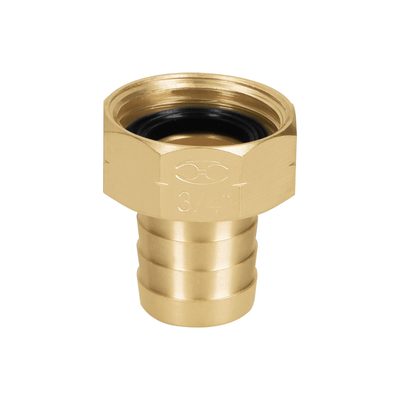 Conector Hembra De Latón Sólido 3/4"