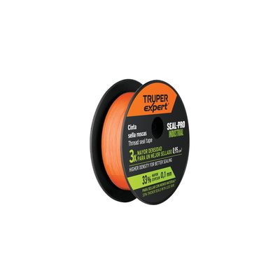 Teflon Naranja 7m 1/2