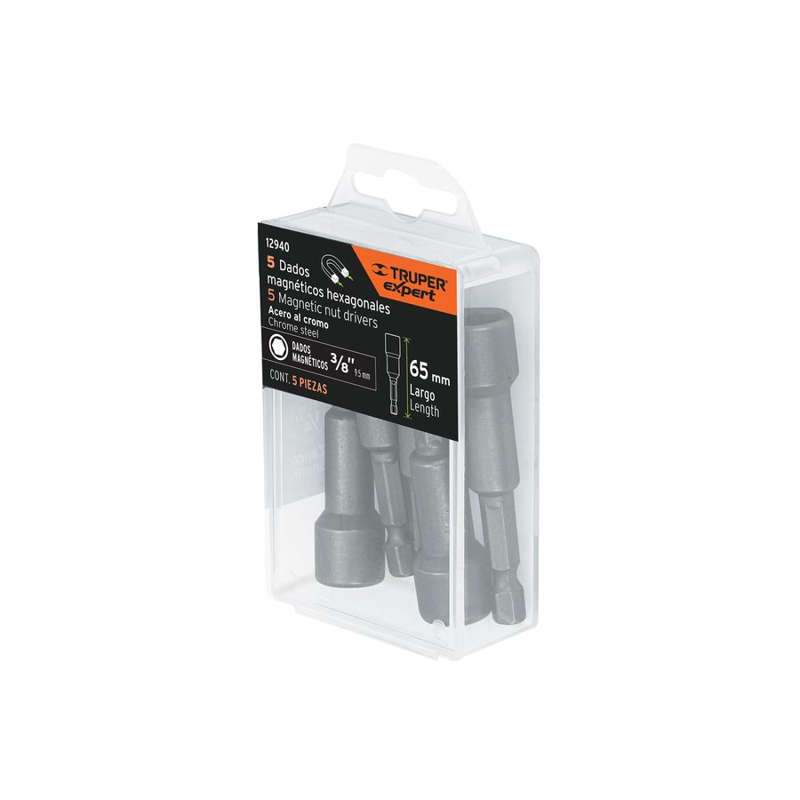 Dado Magnetico Hexagonal 3/8"