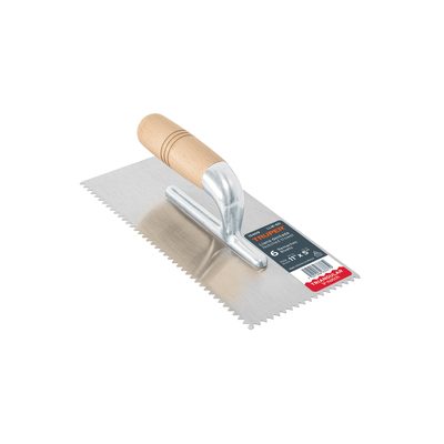 Llana Dentada Triangular 11 Mango Madera