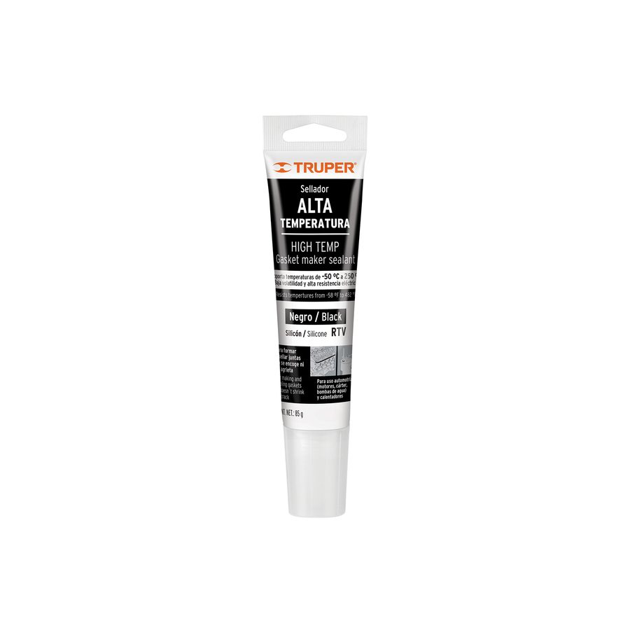 Silicon Alta Temperatura Negro
