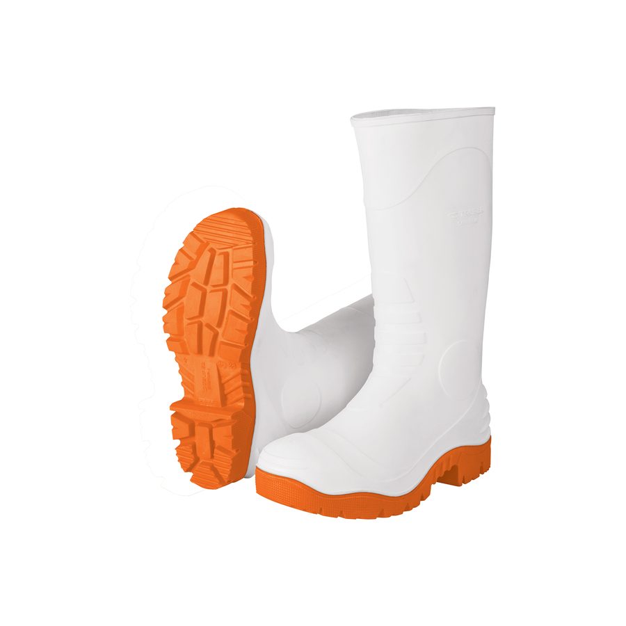 Bota De PVC Blanca #28