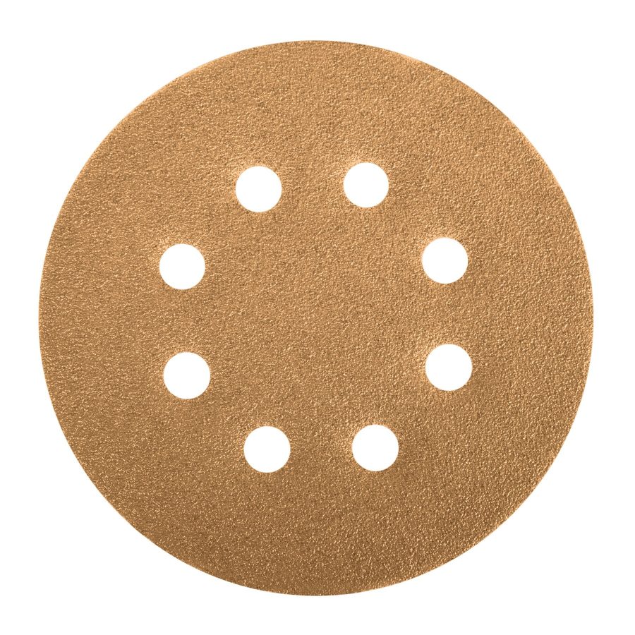 Discos De Lija Grano 240 Con Perforación 5"