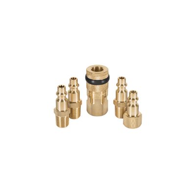 Juego De Cople Y Conector Para Compresor De Aire