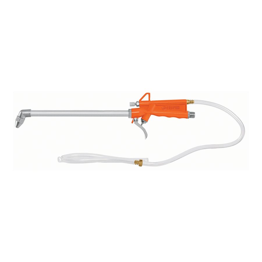 Pistola De Aluminio Para Limpieza De Máquinas