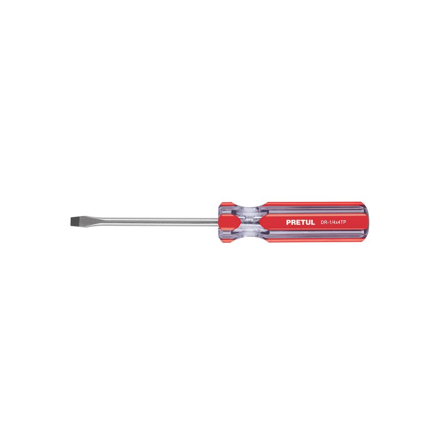 Desarmador Plano 4" X 1/4