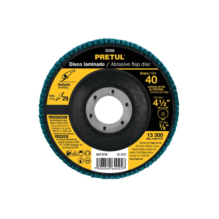 Disco Abrasivo G40 4 1/2