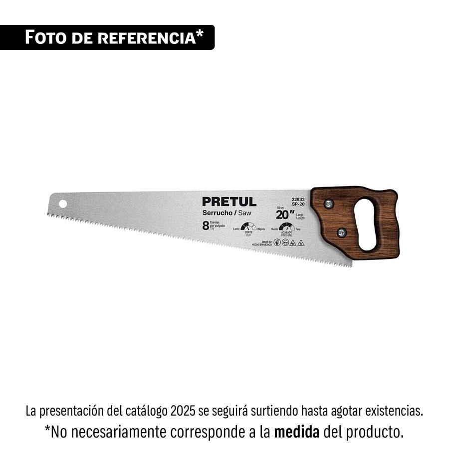 Serrucho 18"