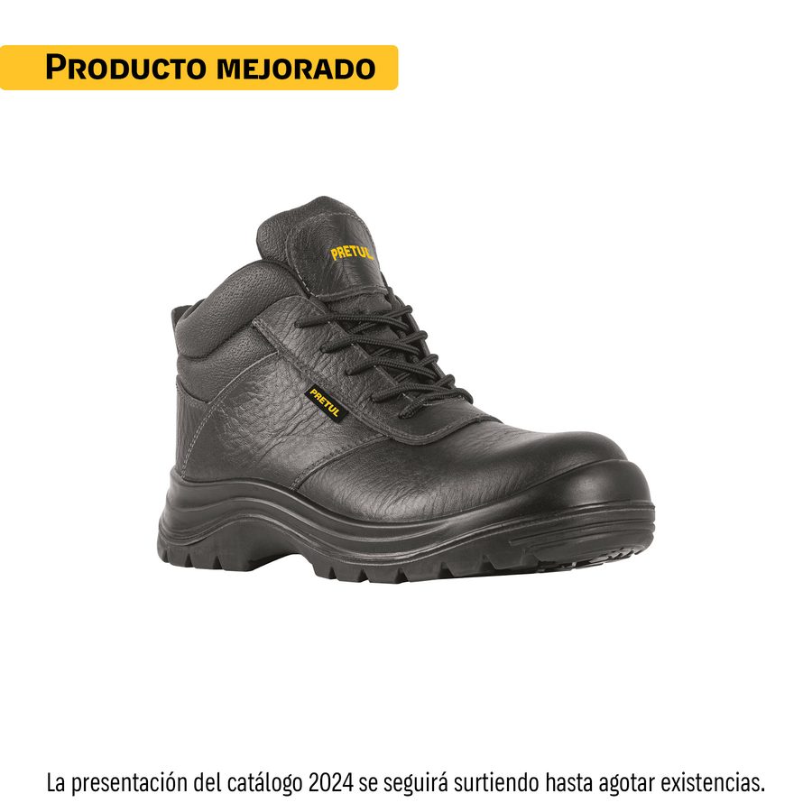 Bota Seguridad Negra 27