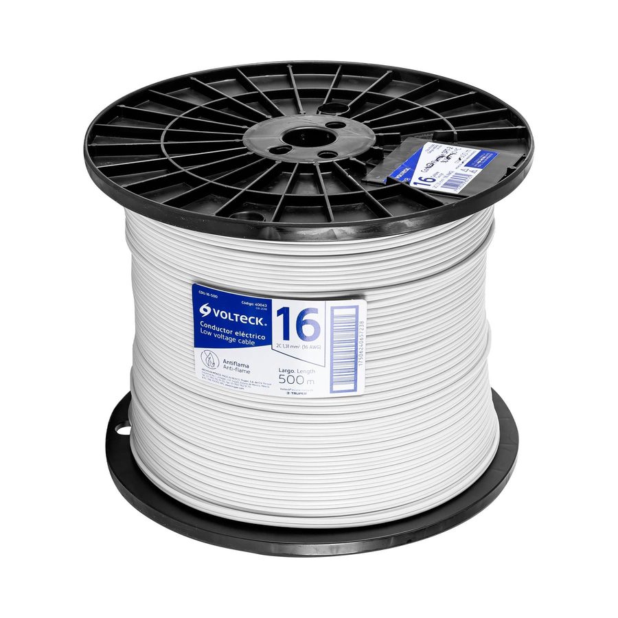 Cable Duplex Pot Calibre 16 Metro