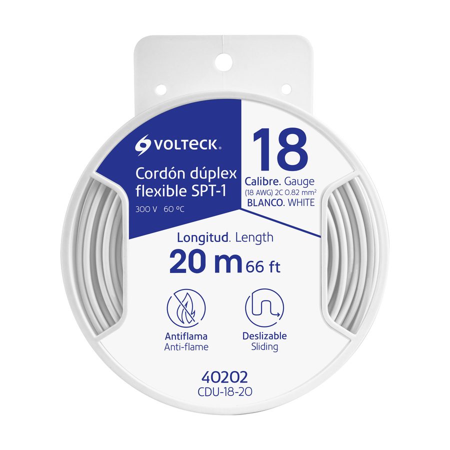 Carrete De Cable Pot 18 20mt