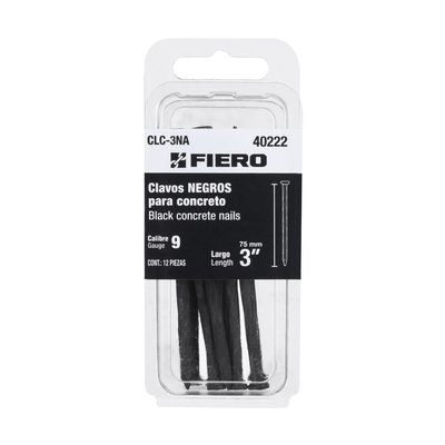 Clavo Concreto 12 Piezas 3"