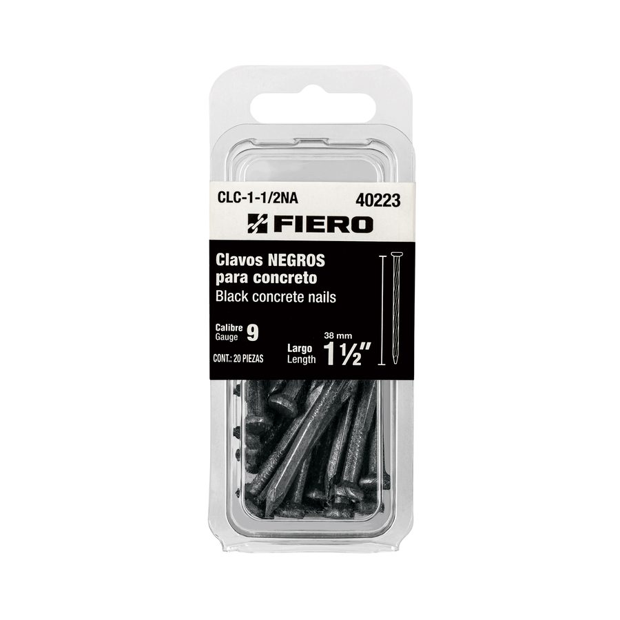 Clavo Concreto 20 Piezas 1 1/2"