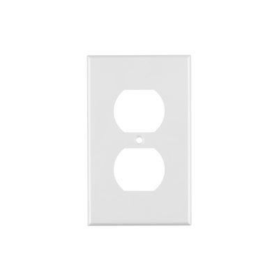 Placa De Abs Duplex Standard Blanco