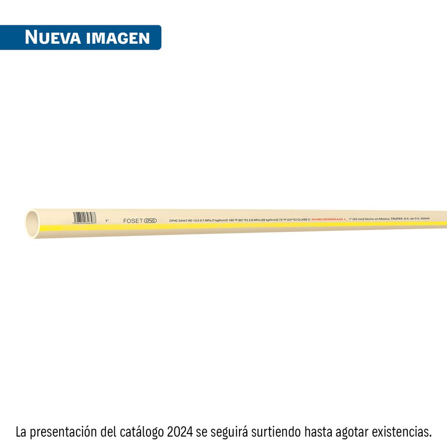 Tubo CPVC 1"