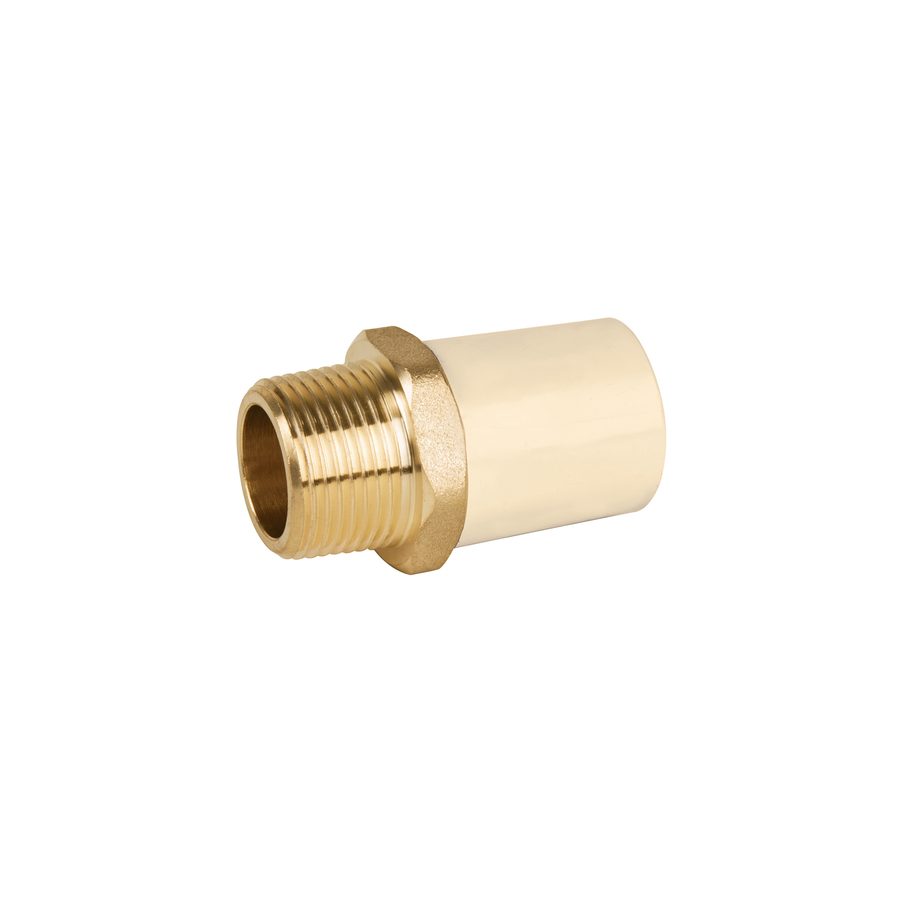 Conector Macho CPVC Inserto De Latón " 3/4"