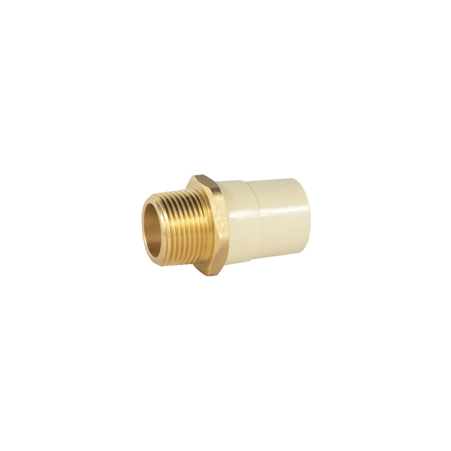 Conector Macho CPVC Inserto De Latón " 1"