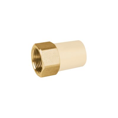 Conector Hembra CPVC Con Inserto De Latón " 3/4"
