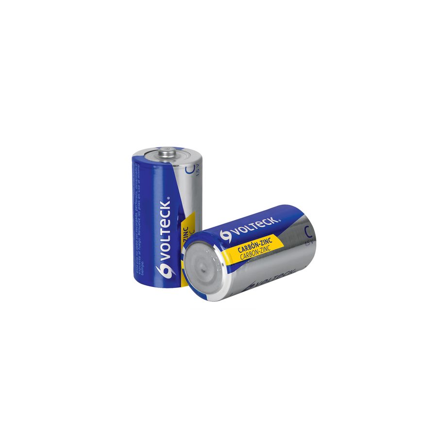 Pila De Carbón-zinc Aa C2 2 Piezas