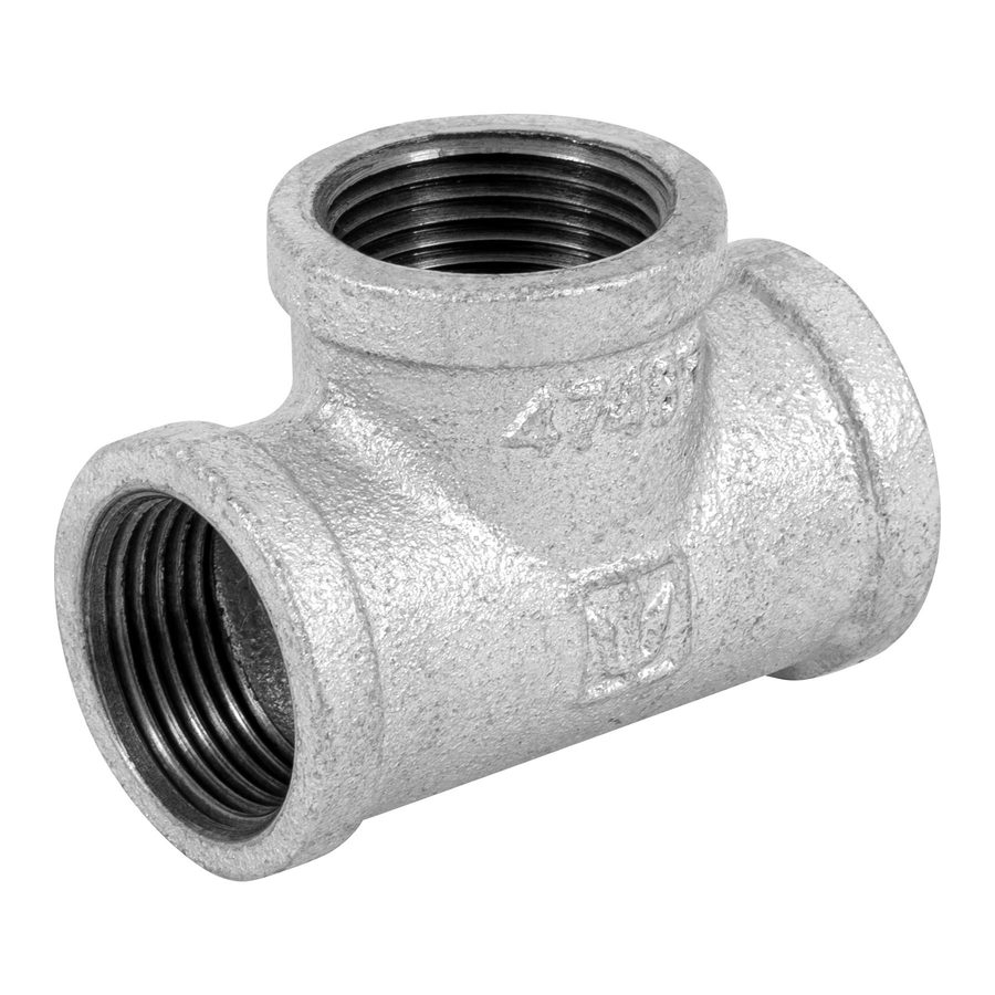 Tee Galvanizada " 1"