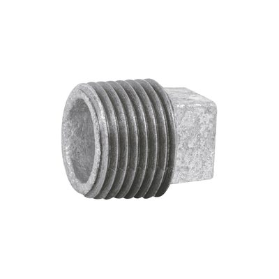 Tapon Macho Galvanizado 1/2