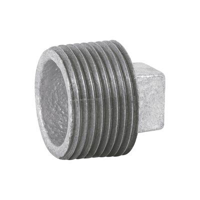 Tapon Macho Galvanizado 1"