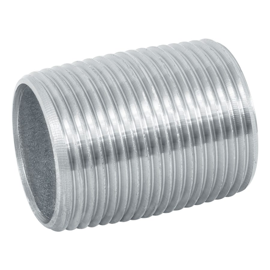 Niple Galvanizado Cuerda Corrida 1"