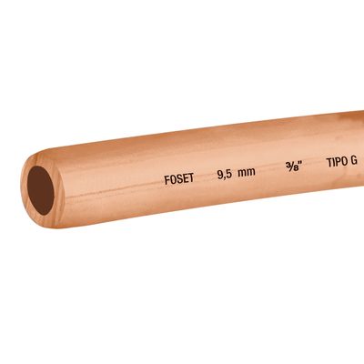 Tubo De Cobre Flexible Por Metro 3/8