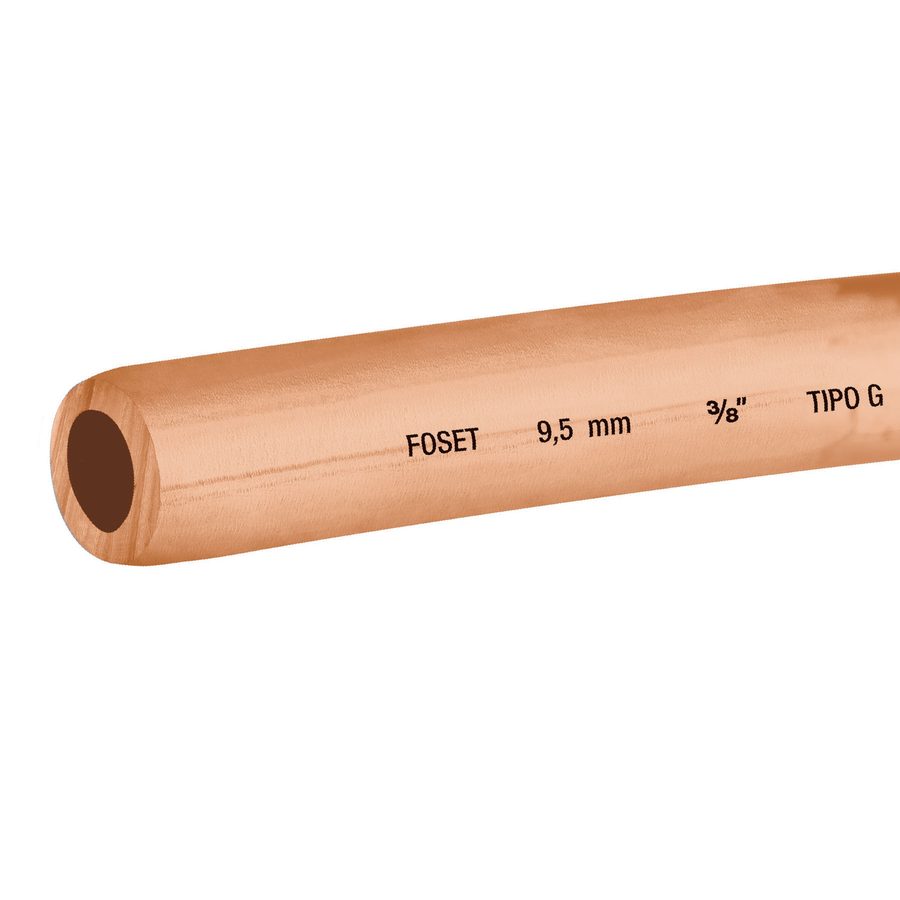 Tubo De Cobre Flexible Por Metro 3/8