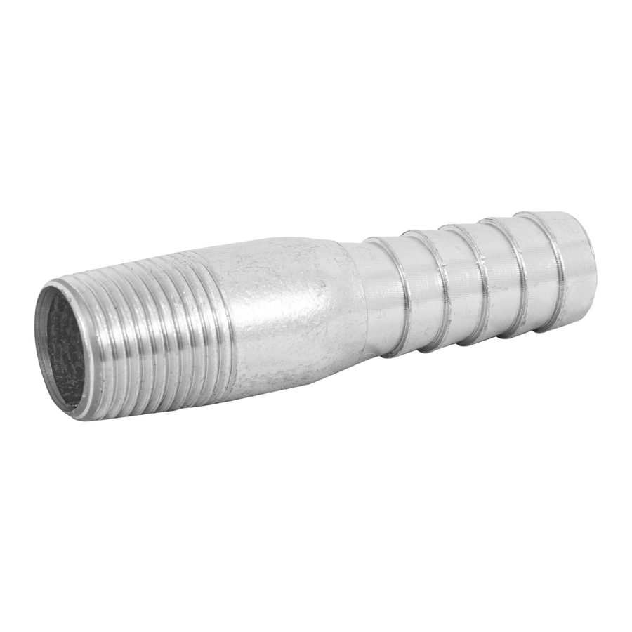 Niple Botella Galvanizado 1/2