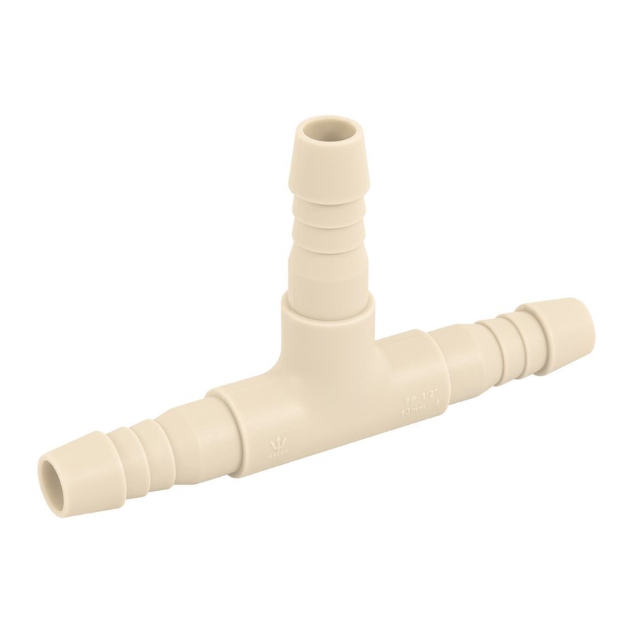 Espiga Tee De PVC 1/2 X 1/2