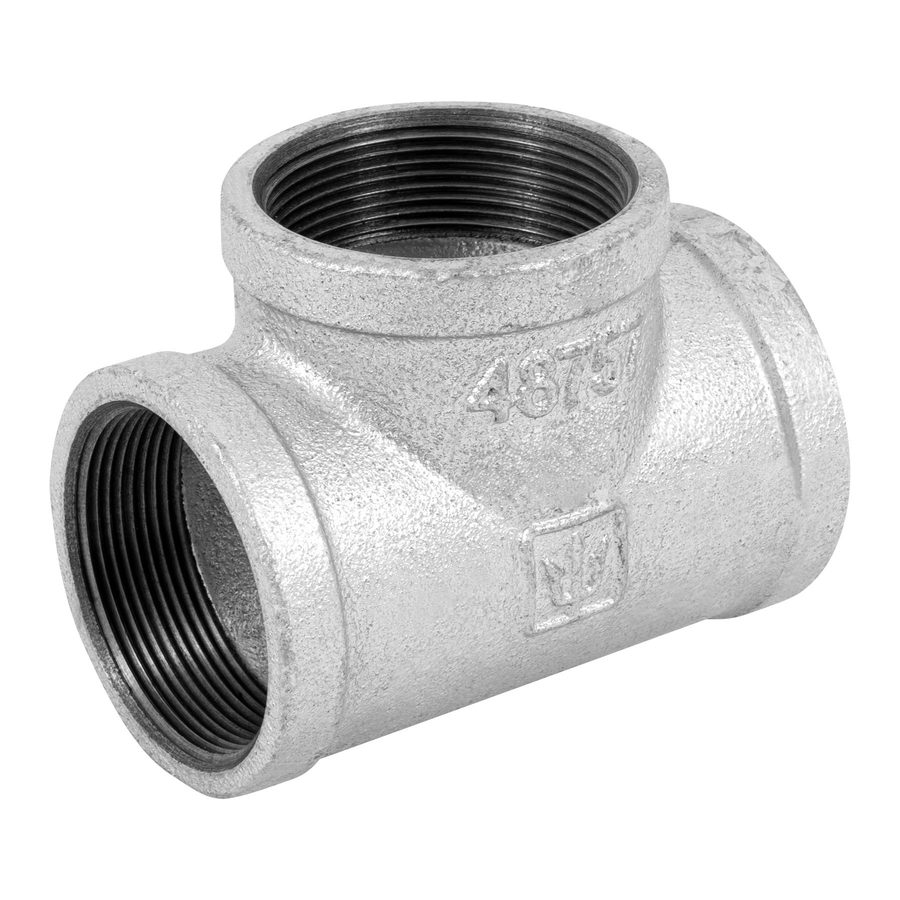 Tee Galvanizada " 2"