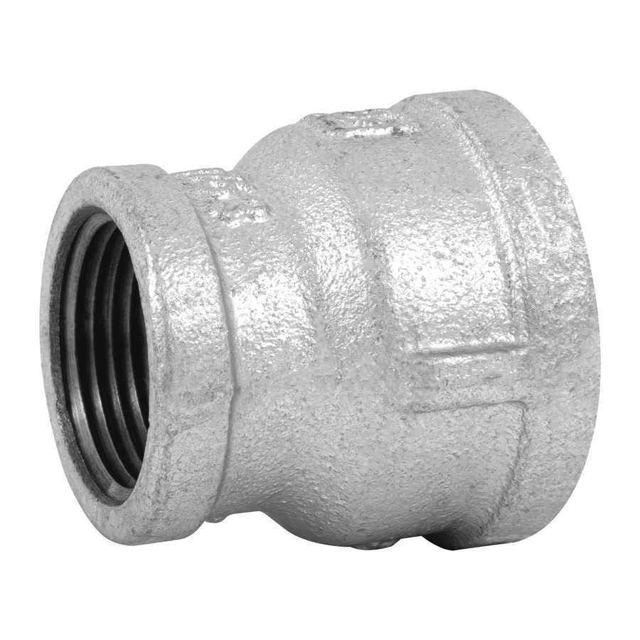 Reducción Campana Galvanizada " 1 1/4 X 1"