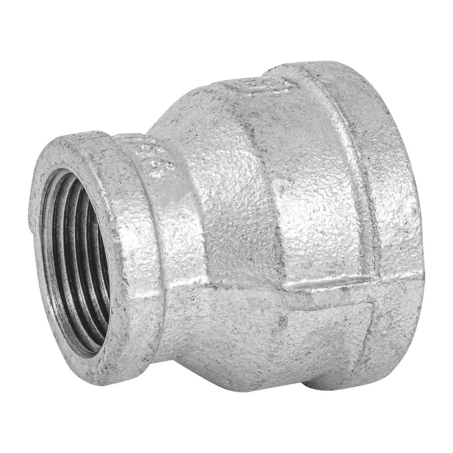 Reducción Campana Galvanizada " 1 1/2 X 1"