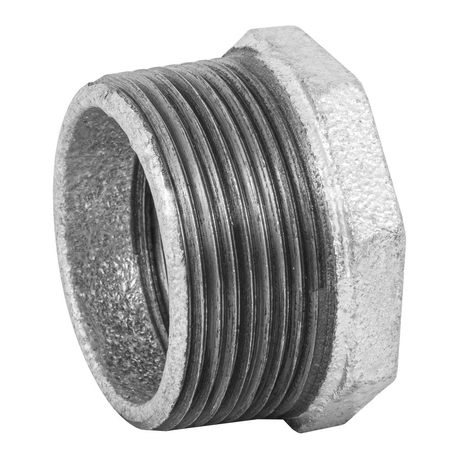 Reducción Bushing Galvanizada " 1 1/2 X 1 1/4"