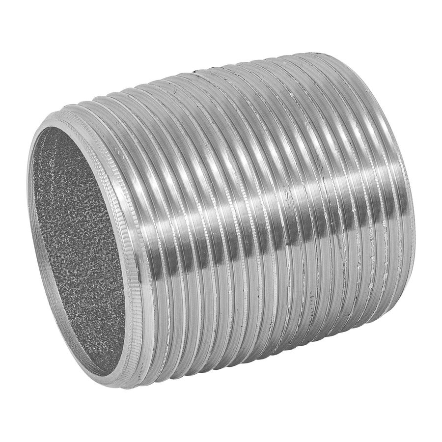 Niple Galvanizado Cuerda Corrida 1 1/4