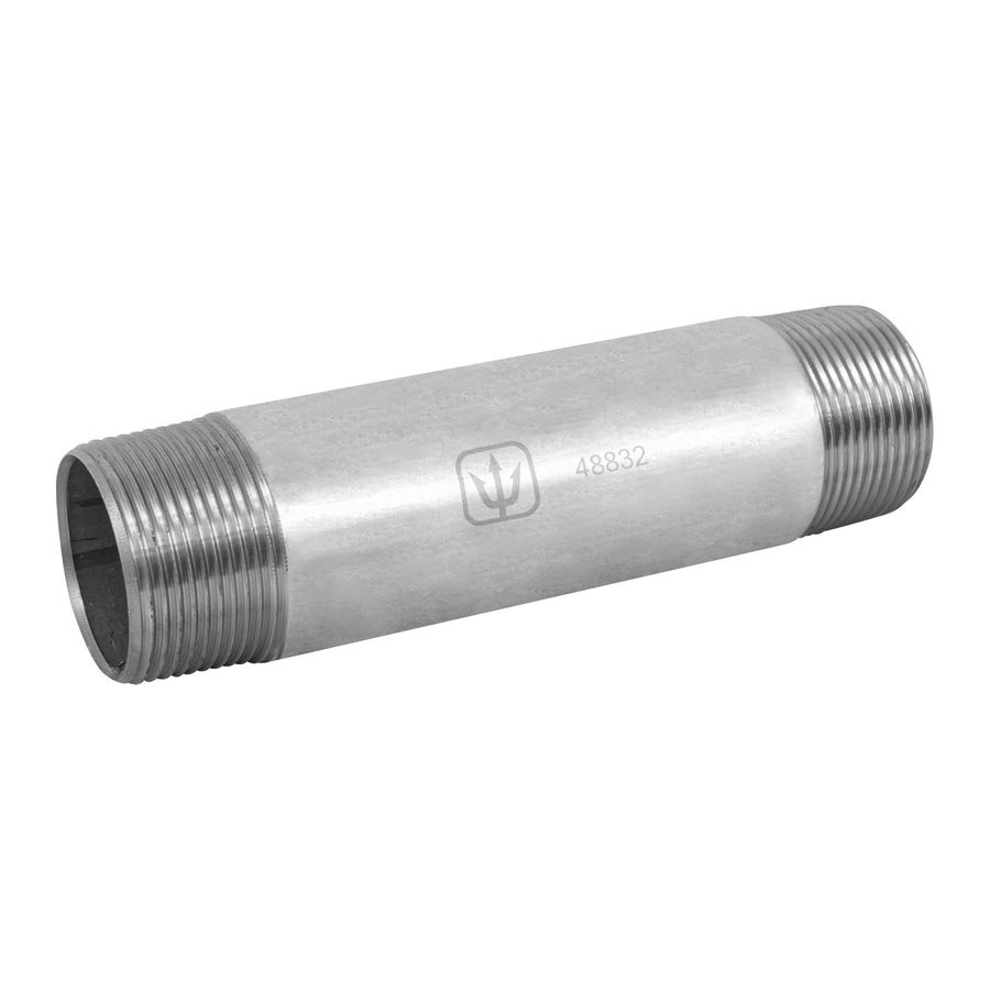 Niple Galvanizado 1 1/4 X 8"