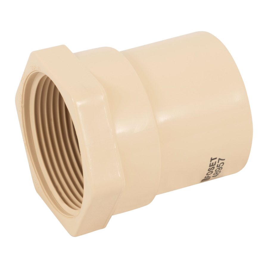Conector Hembra CPVC " 1 1/2"