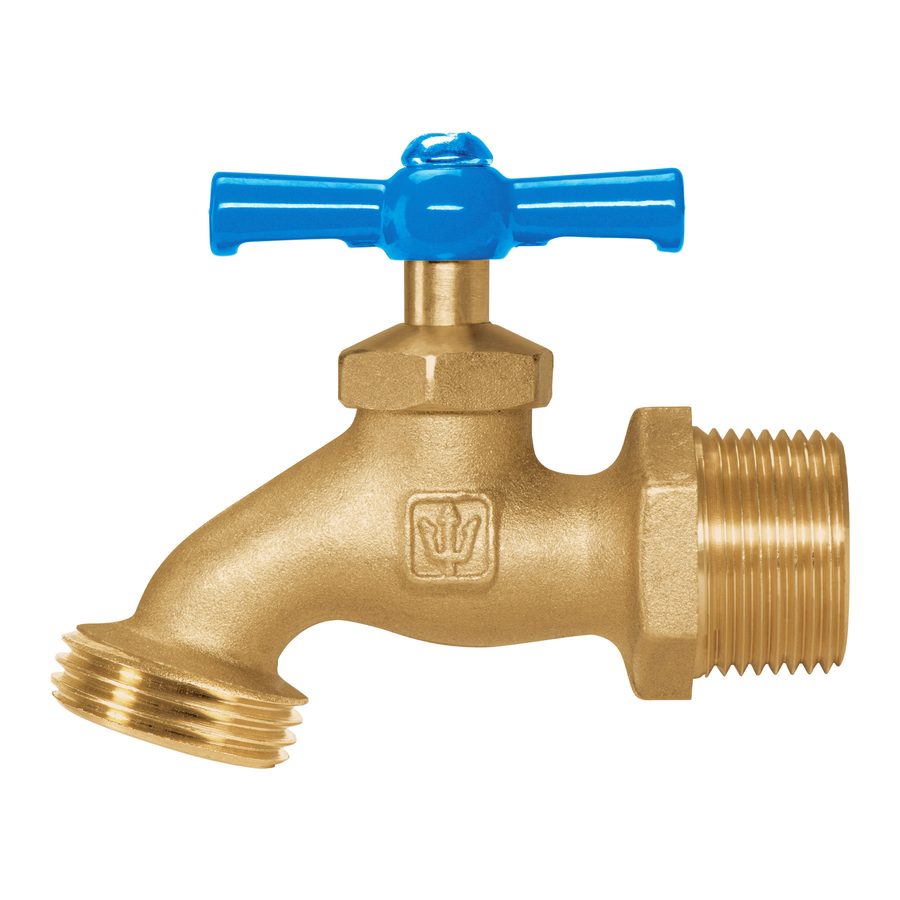 Llave De Chorro Para Manguera De Latón 3/4