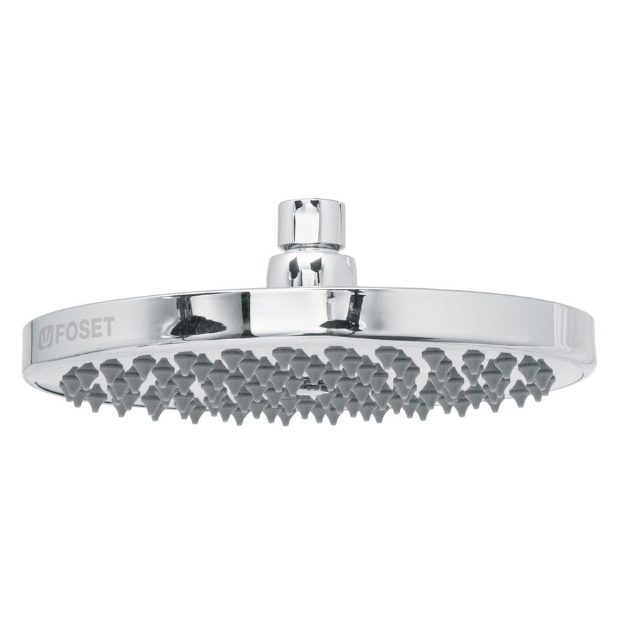 Regadera Cromo 8 Plato Redondo Sin Brazo