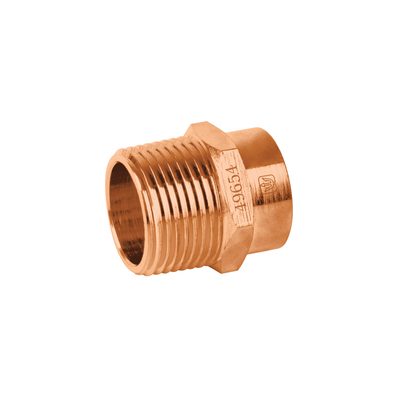 Conector Macho Cobre " 3/4"